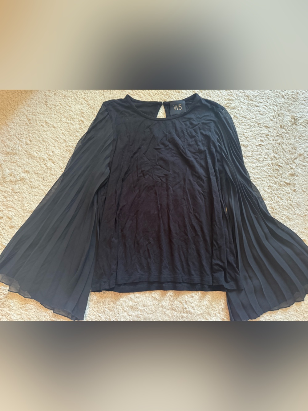 W5 blouse flare sleeve
